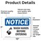 Signmission Safety Culture Sign, 10 in Width, Vinyl Decal, Rectangle OS-2PACK-NS-D-710-L-18940 - alternate 3